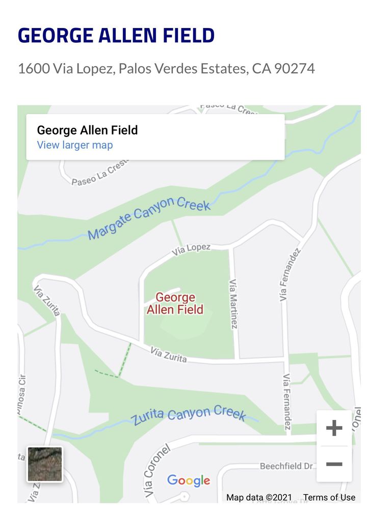 George Allen Field Logo