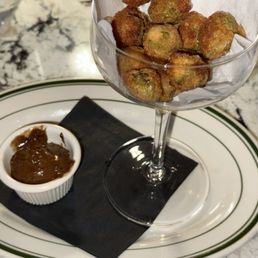 Crispy fried olives Crispy fried olives