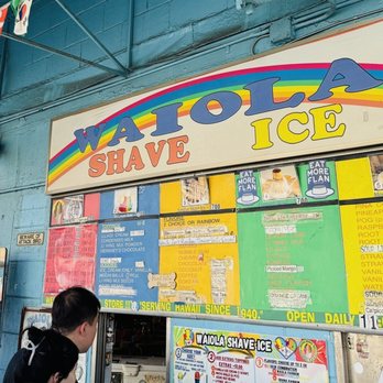Waiola Shave Ice - Front - Ice Cream & Frozen Yogurt Near Me - Honolulu, Hawaii