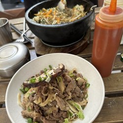 Mee - Bibimbop and bulgogi