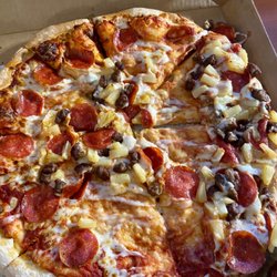 Pizza Hut - Was supposed to be a medium cheese, ended up being this mess