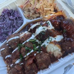 italian and korean meatballs