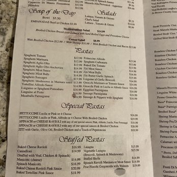 Caffe Italia - Menu - Pizza Near Me - Coral Gables, Florida