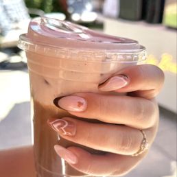 Coffee themed Gel X set Coffee themed Gel X set