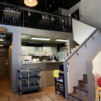 Four Diamonds - Kitchen & upstairs seating - Vietnamese Near Me - Seattle, Washington