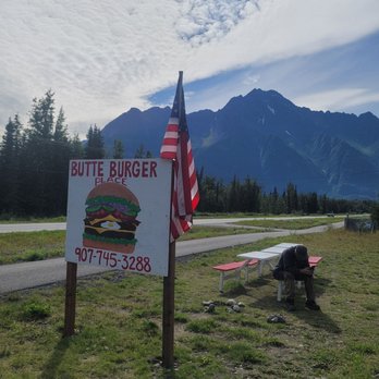 The Butte Burger Place - No better view to eat! - Burgers Near Me - Palmer, Alaska The Butte Burger Place - No better view to eat! - Burgers Near Me - Palmer, Alaska