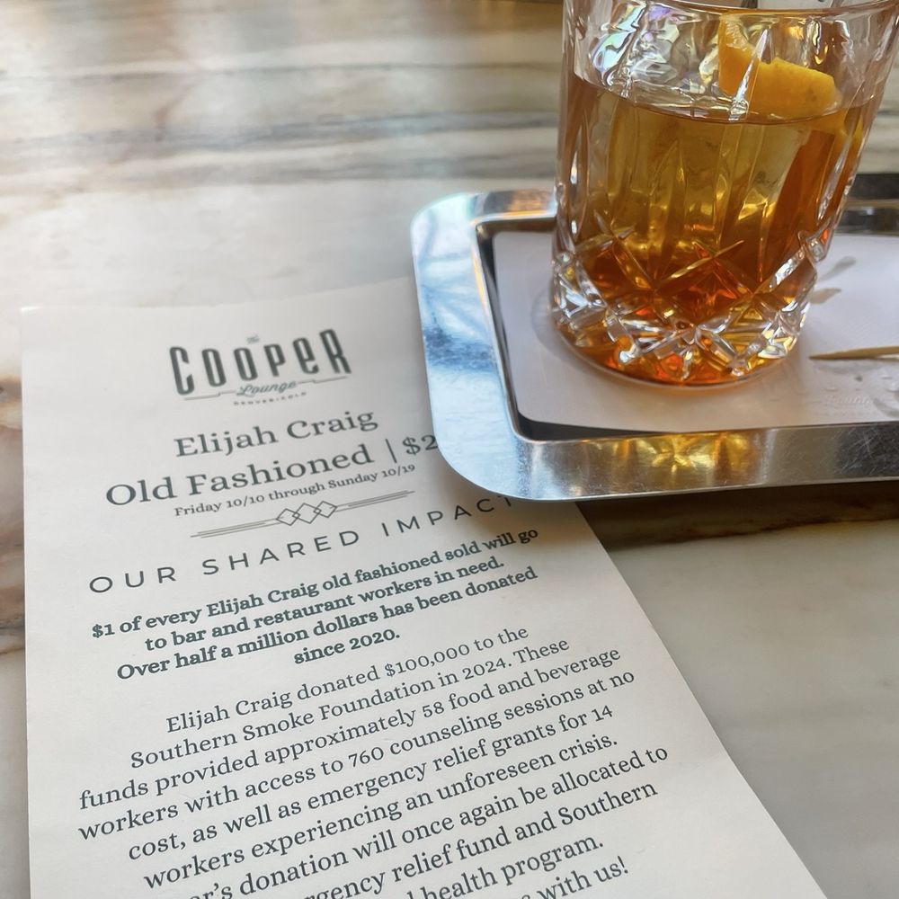 The Cooper Lounge - Menu. - Cocktail Bars Near Me - Denver, Colorado The Cooper Lounge - Menu. - Cocktail Bars Near Me - Denver, Colorado