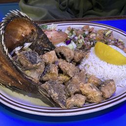 Tilapia plate Tilapia plate