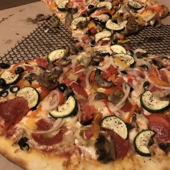 Bill's Pizza - Veggie pizza with half pepperoni added. - Pizza Near Me - Prescott, Arizona Bill's Pizza - Veggie pizza with half pepperoni added. - Pizza Near Me - Prescott, Arizona