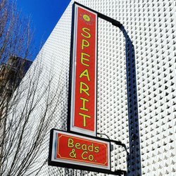 Spearit Beads - Sign outside the building.