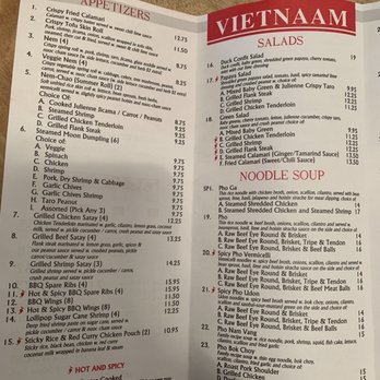 Vietnaam - Menu as of Jan 2023 - Vietnamese Near Me - New York, New York Vietnaam - Menu as of Jan 2023 - Vietnamese Near Me - New York, New York