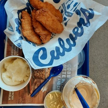 Culver's - Strips, mashed potatoes, gravy. - Ice Cream & Frozen Yogurt Near Me - Mission, Kansas