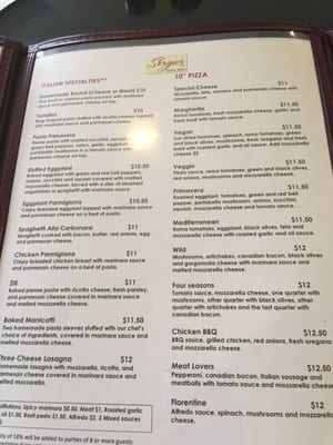Menu photo 6 Sergio's Italian Bistro Norman, OK