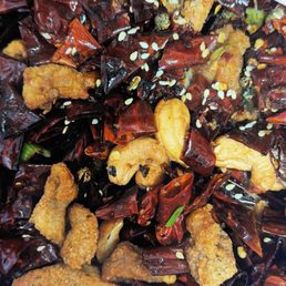 Paid $35 and got these tiny few pieces of dried up chicken that tasted like nothing