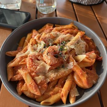 The Windlass - Penne a la Vodka with shrimp - American Near Me - Lake Hopatcong, New Jersey The Windlass - Penne a la Vodka with shrimp - American Near Me - Lake Hopatcong, New Jersey