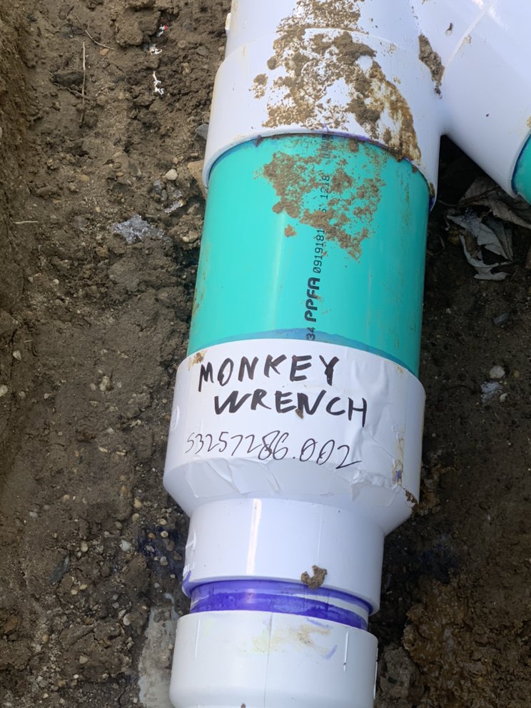 Slide of Monkey Wrench Mechanical
