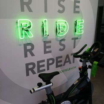 Rukus Cycling Studios - Right as you walk in, you see the Rukus bike. This bike rides very nicely. I LOVE the way the handles are designed. - Cycling Classes Near Me - Winter Park, Florida