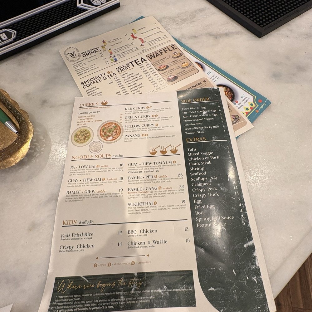 Dok Khao Thai Eatery - Menu - Thai Near Me - Columbia, Maryland