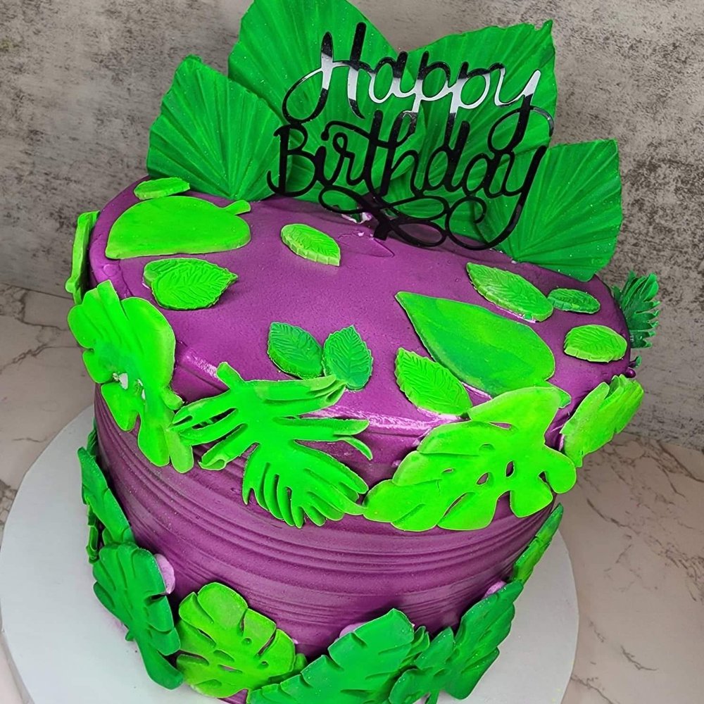 Lola Lolita Bakeshop - Glow party cake that actually glowed! - Custom Cakes Near Me Lola Lolita Bakeshop - Glow party cake that actually glowed! - Custom Cakes Near Me