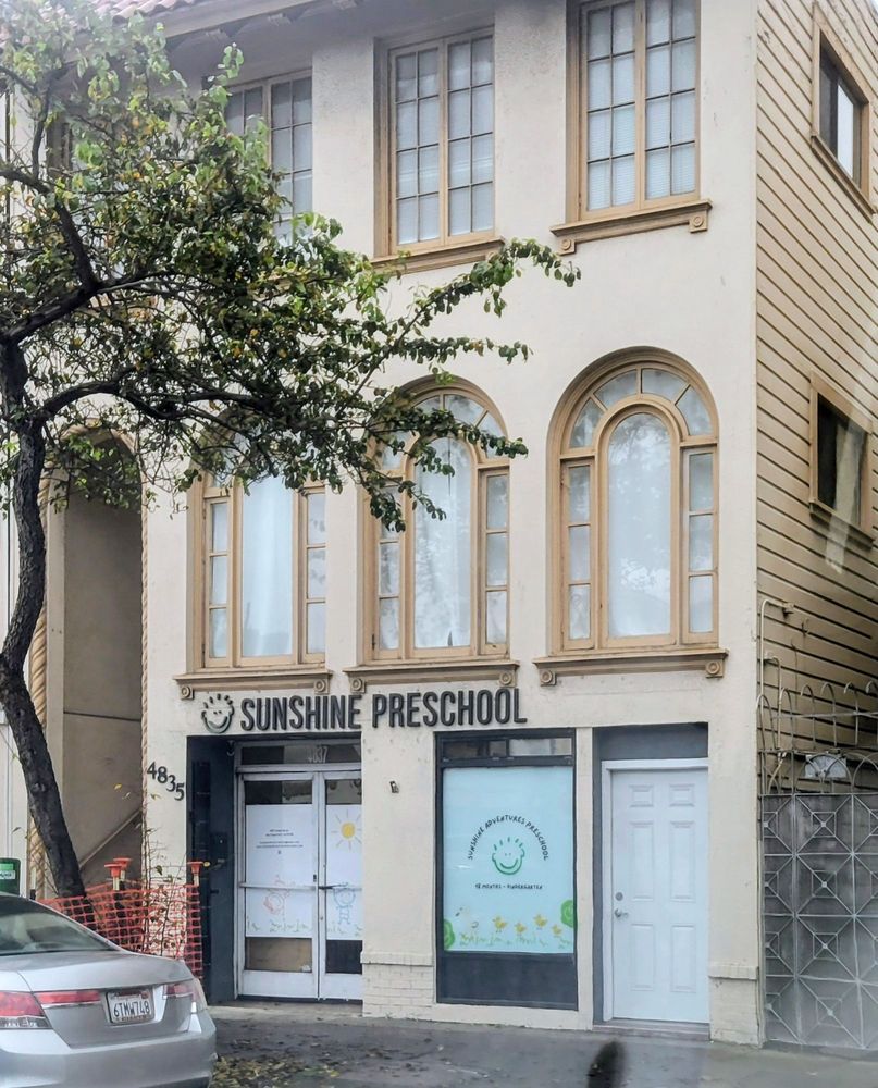 Sunshine Adventures Preschool - childcare center in San Francisco, CA