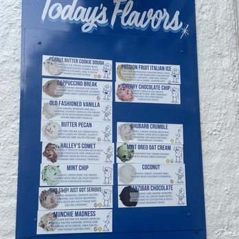 Joy Ice Cream - Flavors of the day (rotating of course) - Ice Cream & Frozen Yogurt Near Me - Wauwatosa, Wisconsin