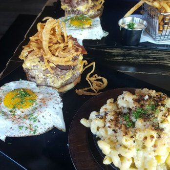 Little Bad Wolf - 2 wolf burgers with mac - American Near Me - Chicago, Illinois Little Bad Wolf - 2 wolf burgers with mac - American Near Me - Chicago, Illinois