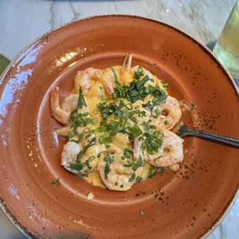 Southpark Seafood - Spicy Shrimp Grits - Seafood Near Me - Portland, Oregon