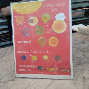 Uncle Tetsu - Menu - Bakeries Near Me - Santa Clara, California Uncle Tetsu - Menu - Bakeries Near Me - Santa Clara, California