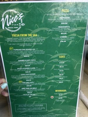 Menu photo 2 Nico's Pier 38 Honolulu, HI Menu photo 2 Nico's Pier 38 Honolulu, HI