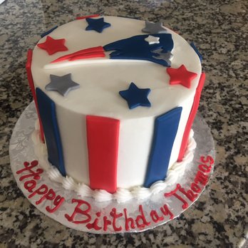 Tiara Cakes - New England Patriots birthday cake! - Bakeries Near Me - Houston, Texas