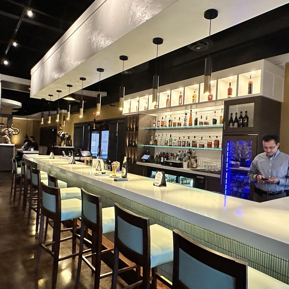Saffron Indian Cuisine - Bar Area - Indian Near Me - Greenville, South Carolina Saffron Indian Cuisine - Bar Area - Indian Near Me - Greenville, South Carolina