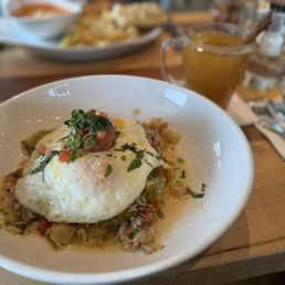 Salsa Verde Pork & Egg