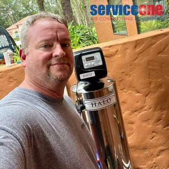 ServiceOne Air Conditioning - Tom of ServiceOne brings pure bliss to every drop produced by the Halo water filtration system! If you need one, call us today! - Heating & Air Conditioning/HVAC Near Me - Longwood, Florida ServiceOne Air Conditioning - Tom of ServiceOne brings pure bliss to every drop produced by the Halo water filtration system! If you need one, call us today! - Heating & Air Conditioning/HVAC Near Me - Longwood, Florida