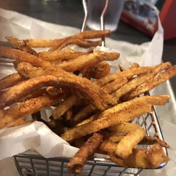 Brgr Stop - Fresh Cut Fries. Super crunchy. - Burgers Near Me - Coconut Creek, Florida