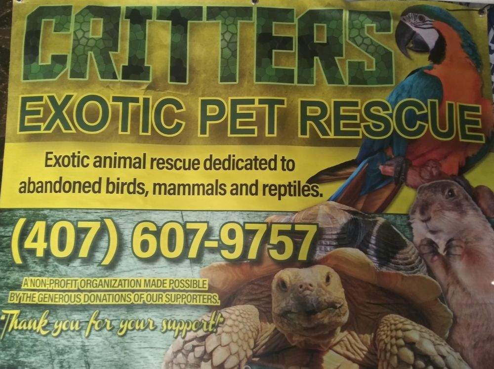 Critters exotic pet rescue Image
