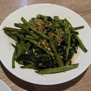 Lao'd District - THAI MORNING GLORY (SPINACH) - Thai Near Me - Houston, Texas