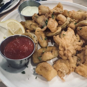 Char & Lemon - Calamari. Was just a min or two away from being crispy. But that aioli is worth the drive - Pizza Near Me - Guilford, Connecticut Char & Lemon - Calamari. Was just a min or two away from being crispy. But that aioli is worth the drive - Pizza Near Me - Guilford, Connecticut