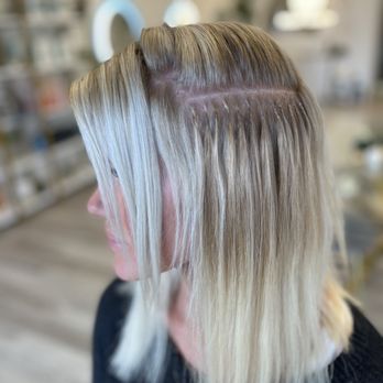 Desert Beauty - Partial Keratin extensions To fill in finer areas around the front of the pace - Hair Stylists Near Me - Reno, Nevada Desert Beauty - Partial Keratin extensions To fill in finer areas around the front of the pace - Hair Stylists Near Me - Reno, Nevada