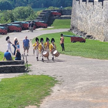 Fort Ticonderoga - Small band parade back to the King's Garden - Historical Tours Near Me - Ticonderoga, New York Fort Ticonderoga - Small band parade back to the King's Garden - Historical Tours Near Me - Ticonderoga, New York