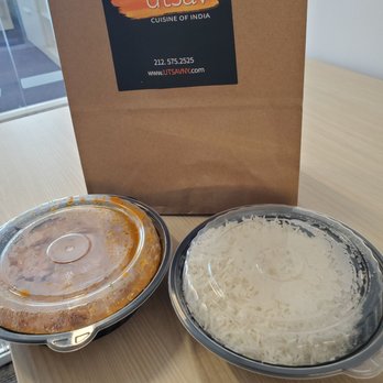 Utsav - Chicken Tikka Masala ($24) and Basmati rice ($5) - Indian Near Me - New York, New York Utsav - Chicken Tikka Masala ($24) and Basmati rice ($5) - Indian Near Me - New York, New York