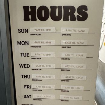 Burger King - Hours of operation but closed at 6:45 am on Tuesday. - Burgers Near Me - Lithia Springs, Georgia