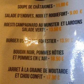 Bistrot des Copains - carte du restaurant "Le Bistrot des Copains" - French Near Me - Colmar, 68 Bistrot des Copains - carte du restaurant "Le Bistrot des Copains" - French Near Me - Colmar, 68