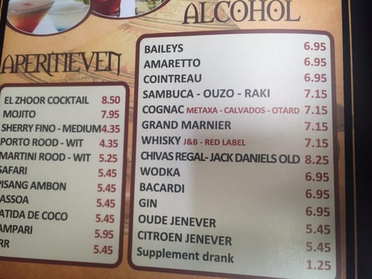 Menu photo 6 Z'hoor Antwerp, VAN