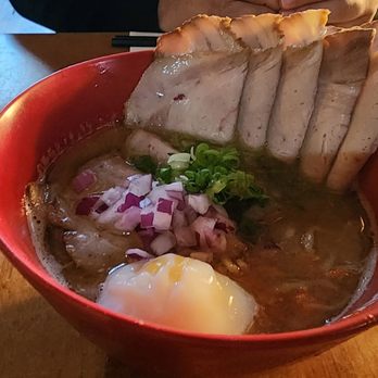 Kayava - Chicken Paitan Ramen w/extra egg and extra chashu ($25, 7/20/25) - Ramen Near Me - Seattle, Washington Kayava - Chicken Paitan Ramen w/extra egg and extra chashu ($25, 7/20/25) - Ramen Near Me - Seattle, Washington