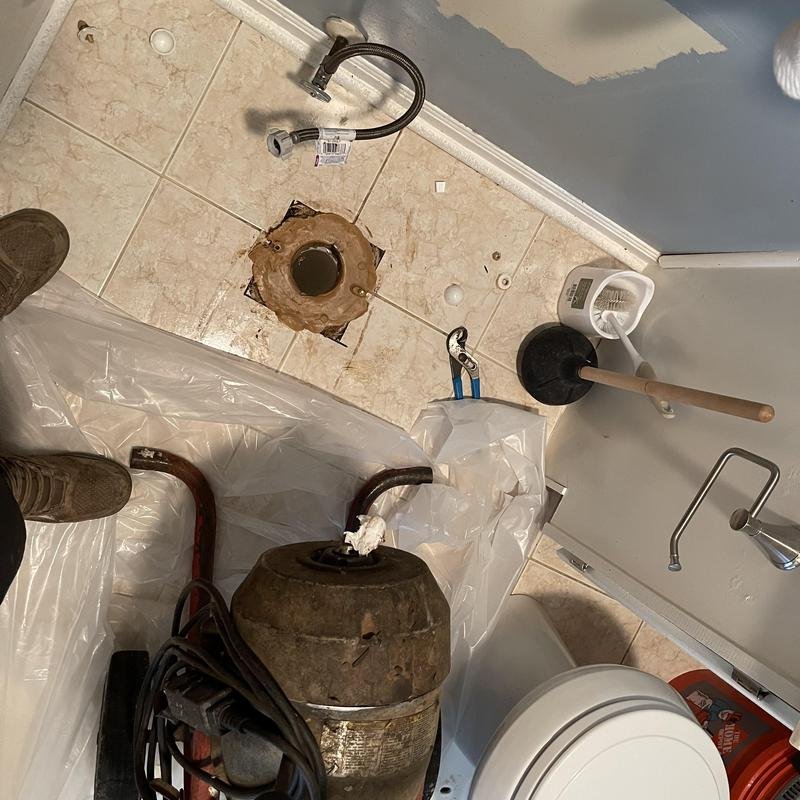 Slide of Blackwater Drain Cleaning