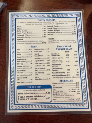 Menu photo 2 Park Place Restaurant Farmington, NY