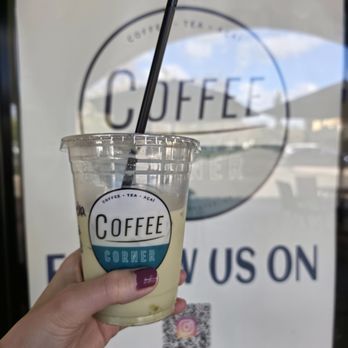 The Coffee Corner - Iced oatmilk matcha latte - Coffee & Tea Near Me - Santee, California The Coffee Corner - Iced oatmilk matcha latte - Coffee & Tea Near Me - Santee, California