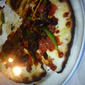 PJ's Pizza - Velo pizza   burnt up crust   nasty tasting - Pizza Near Me - San Mateo, California