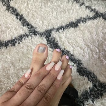 Orchid Nails & Spa - Manicure - Acrylic Full Set and Pedicure - regular polish - Nail Salons Near Me - Greenwood, Indiana