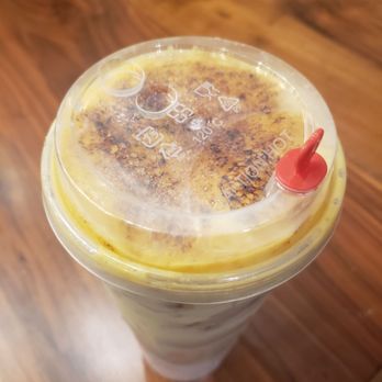 Tea Moment - Creme brulee top milk tea - Bubble Tea Near Me - Fremont, California Tea Moment - Creme brulee top milk tea - Bubble Tea Near Me - Fremont, California